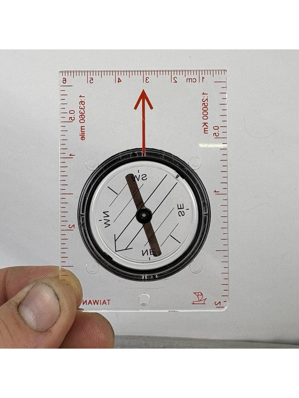 Vintage Silva System Compass with Ruler